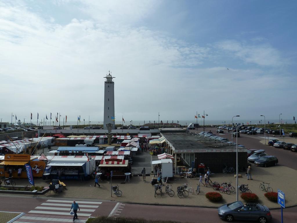 Appartement "Zicht Op De Vuurtoren" Noordwijk Ruang foto